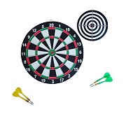 30 cm-es céltábla - fémkeret, 4 darts