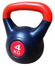 Kettlebell cementtöltettel 4 kg