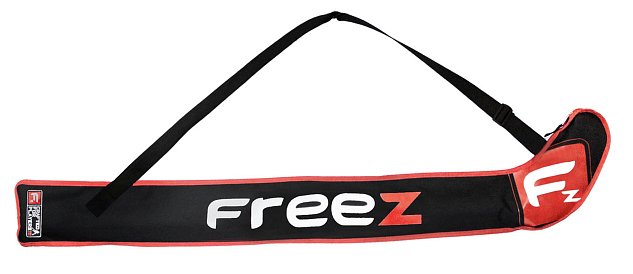 Floorball táska FREEZ Z-80 STICKBAG FEKETE/VÖRÖS 103cm