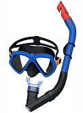 Búvárszett junior DOMINATOR (búvárszemüveg + snorkel) kék