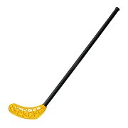 80cm Floorball hokiütő egyenes sárga