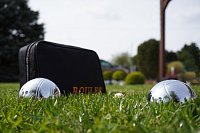 Petanque - hat golyó 72 mm átmérőjű