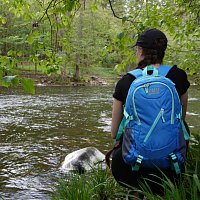 Hátizsák Mountains 35 L túrázás zöld