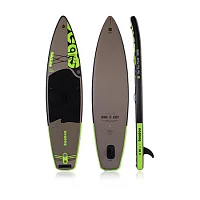 Paddleboard 335x81x15 cm tartozékokkal szürke és fekete színben